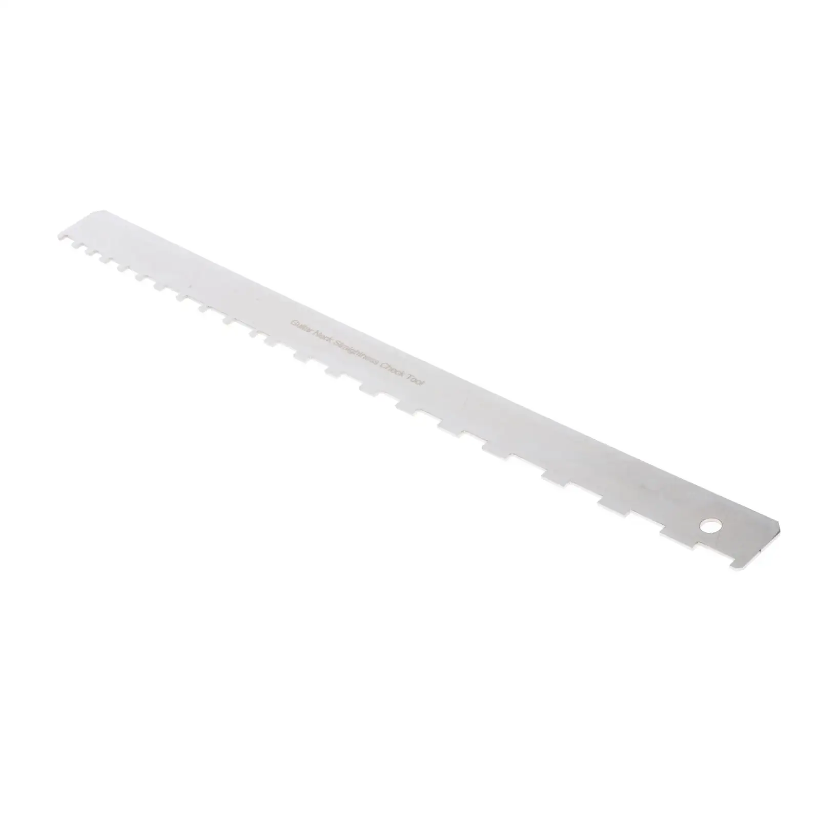 Stainless Steel Neck Notched Straight  Measure Tool Accessory