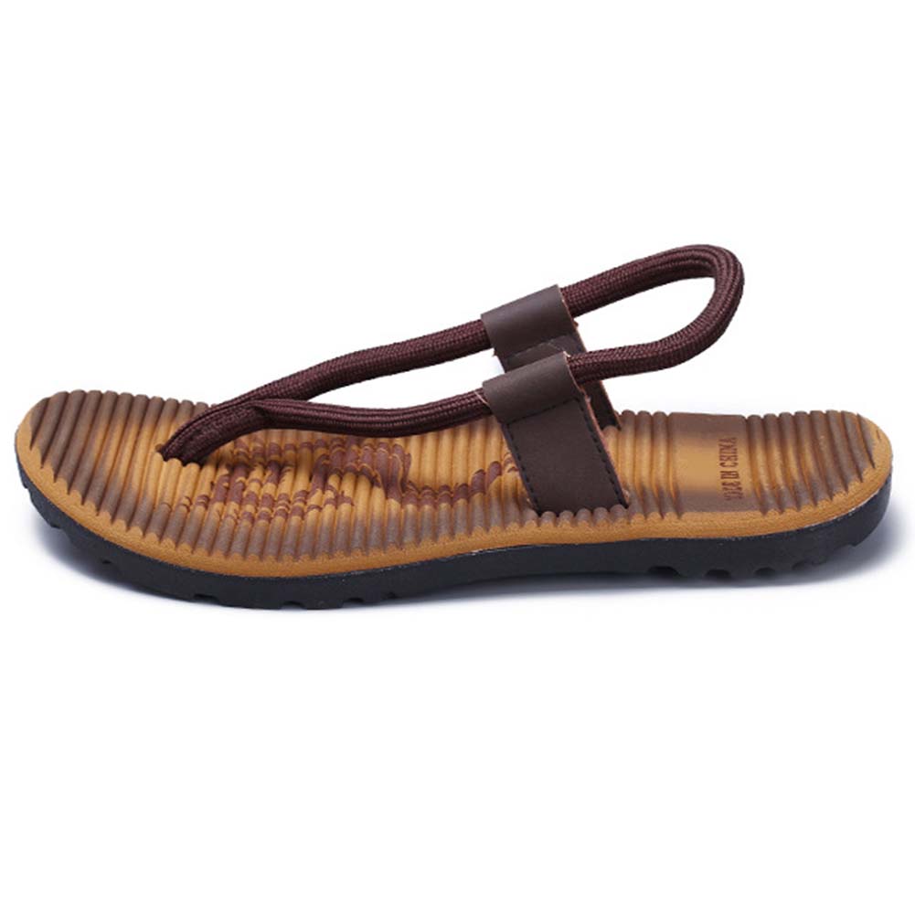 Summer Herren Flip-Flops große Größe bequeme Clip-Toe-Hausschuhe Leichte, rutschfeste Soft Sohle Beach Pantoffeln zum Wandern – Detail 8