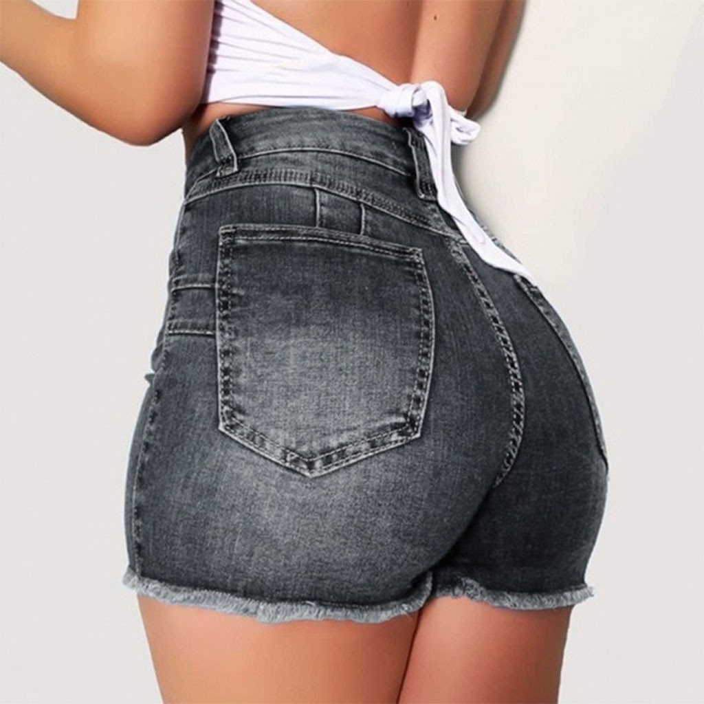 Title 7, Shorts Denim Jeans Woman Denim Shorts Broken Cr...