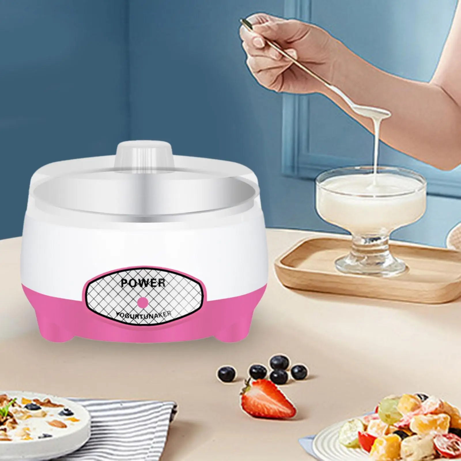 Yogurt Maker Energy Saving Easy to Use Household Low Noise DIY Yogurt Tools
