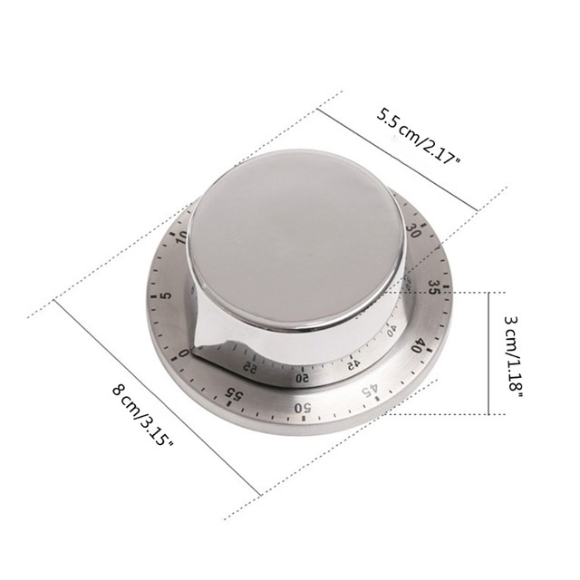 517a Kitchen Timer Manual Magnetic Mechanical Magnetic Timers For Cooking  No Battery Required Chef Countdown Clock - Kitchen Timers - AliExpress