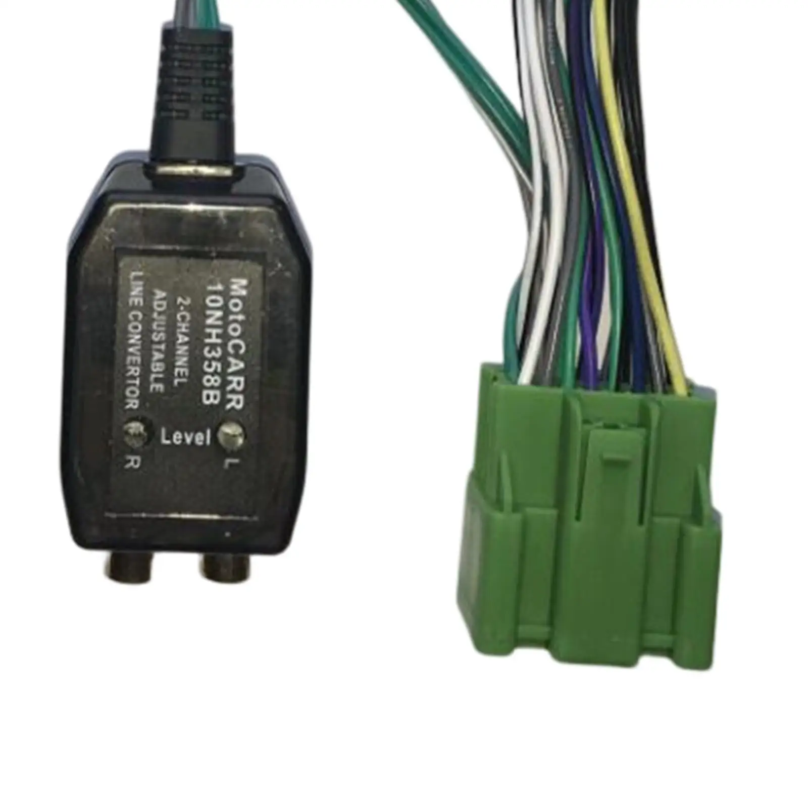 71-2107 Aftermarket Radio Wiring Harness Add Amplifier Adapter Interface Amp Select for Direct Replaces Supplies Parts