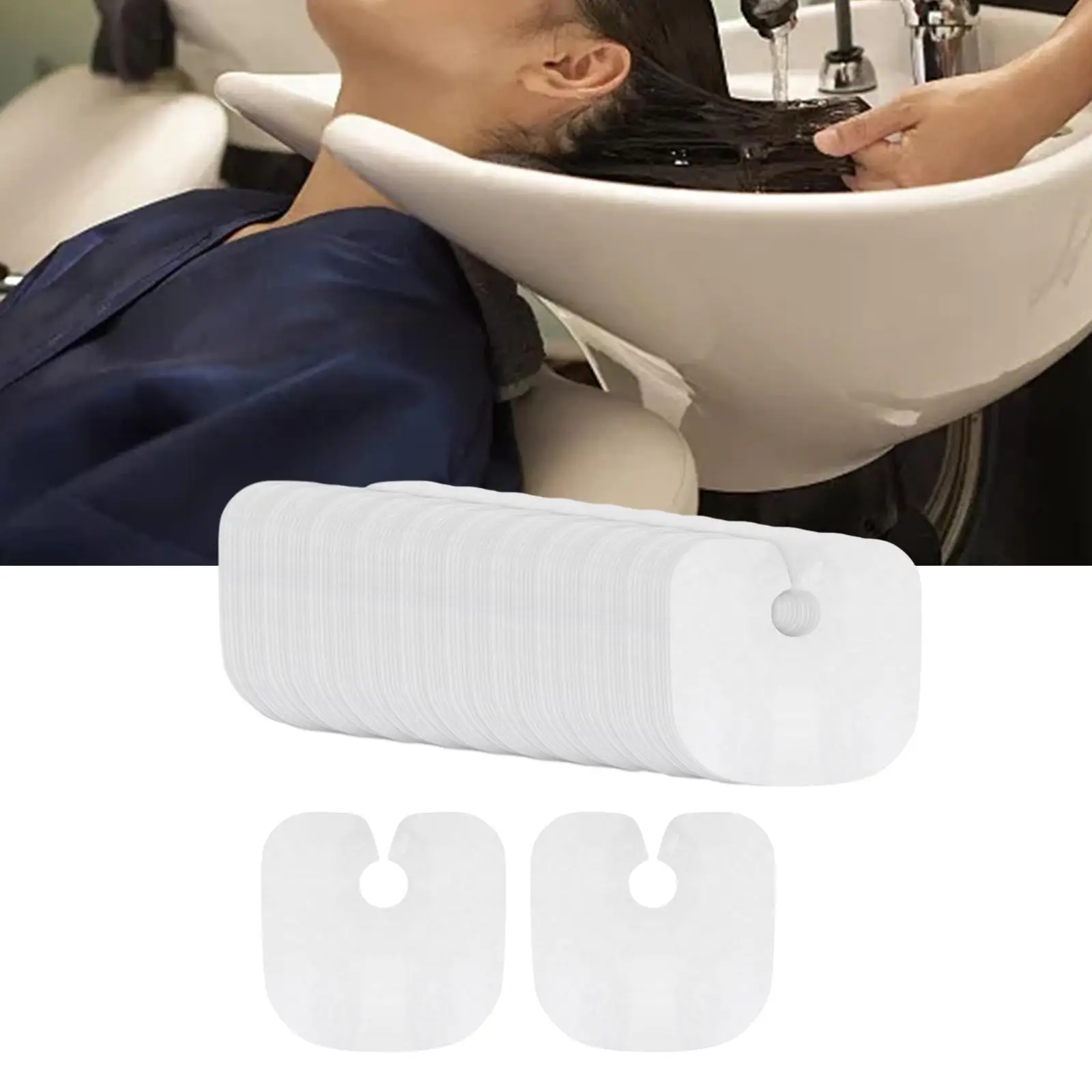 Disposable Salon Cape Barber Shampoo Cape Disposable Capes Hair Salon for Beauty Salon Perming Hair Stylist Barbers Salon Chair