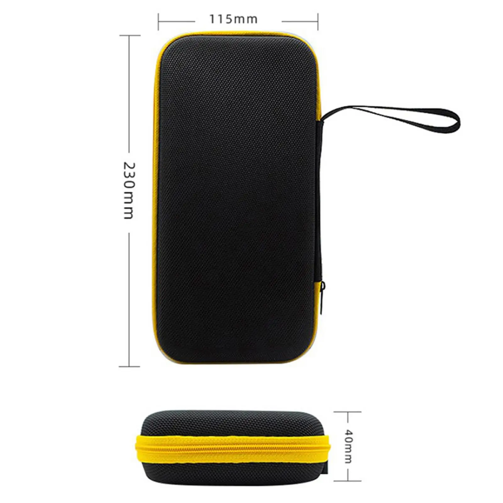 Carrying Case Suitcase Bag Hard Protective Impact Resistant Black Accessory Portable Hard Shell Pouch for Pocket 3 Game Console