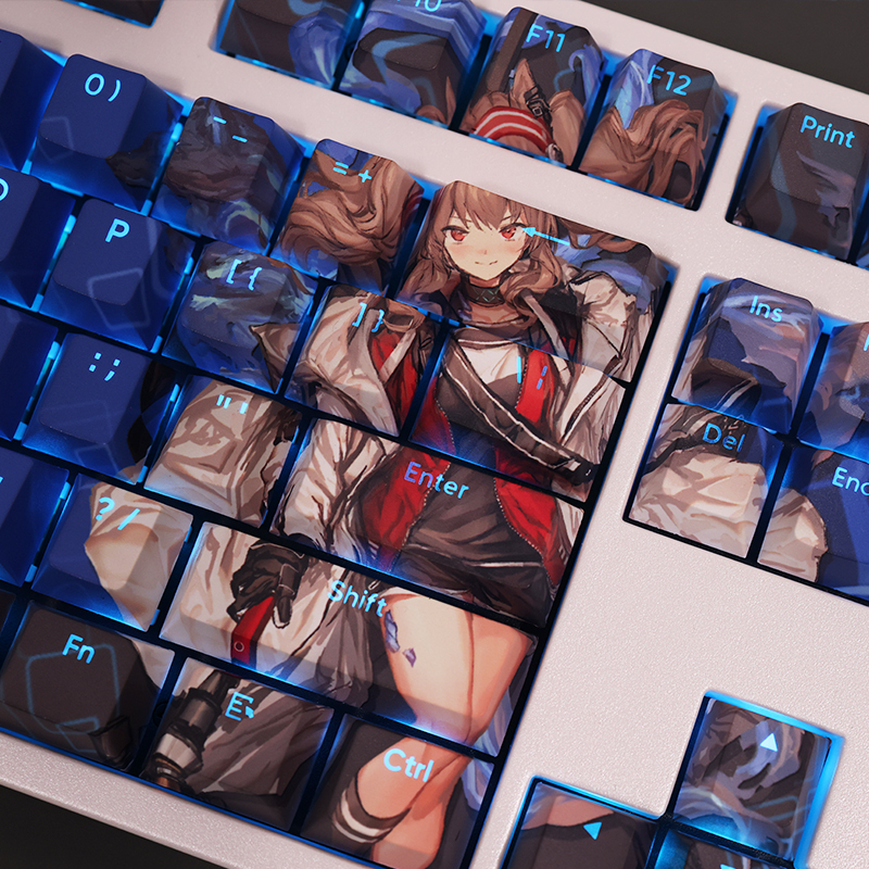 Anime, Beleza, Cute Girl Key Caps, cereja