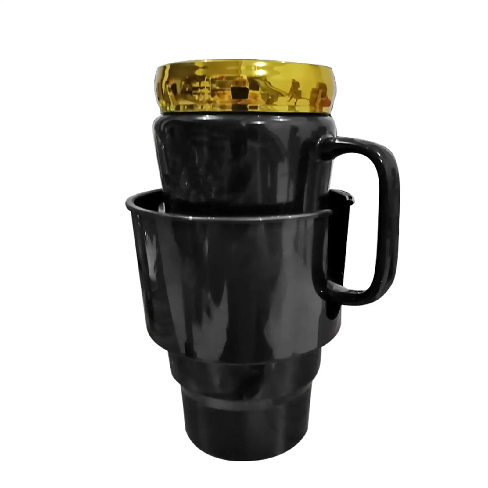 Car Water Cup Holder u shape Slot Design Car Cup Holder Insert for Mugs Beverages