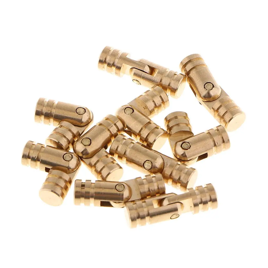 10Pcs Copper Wine Jewelry Box Hidden Invisible Concealed Barrel Hinge for