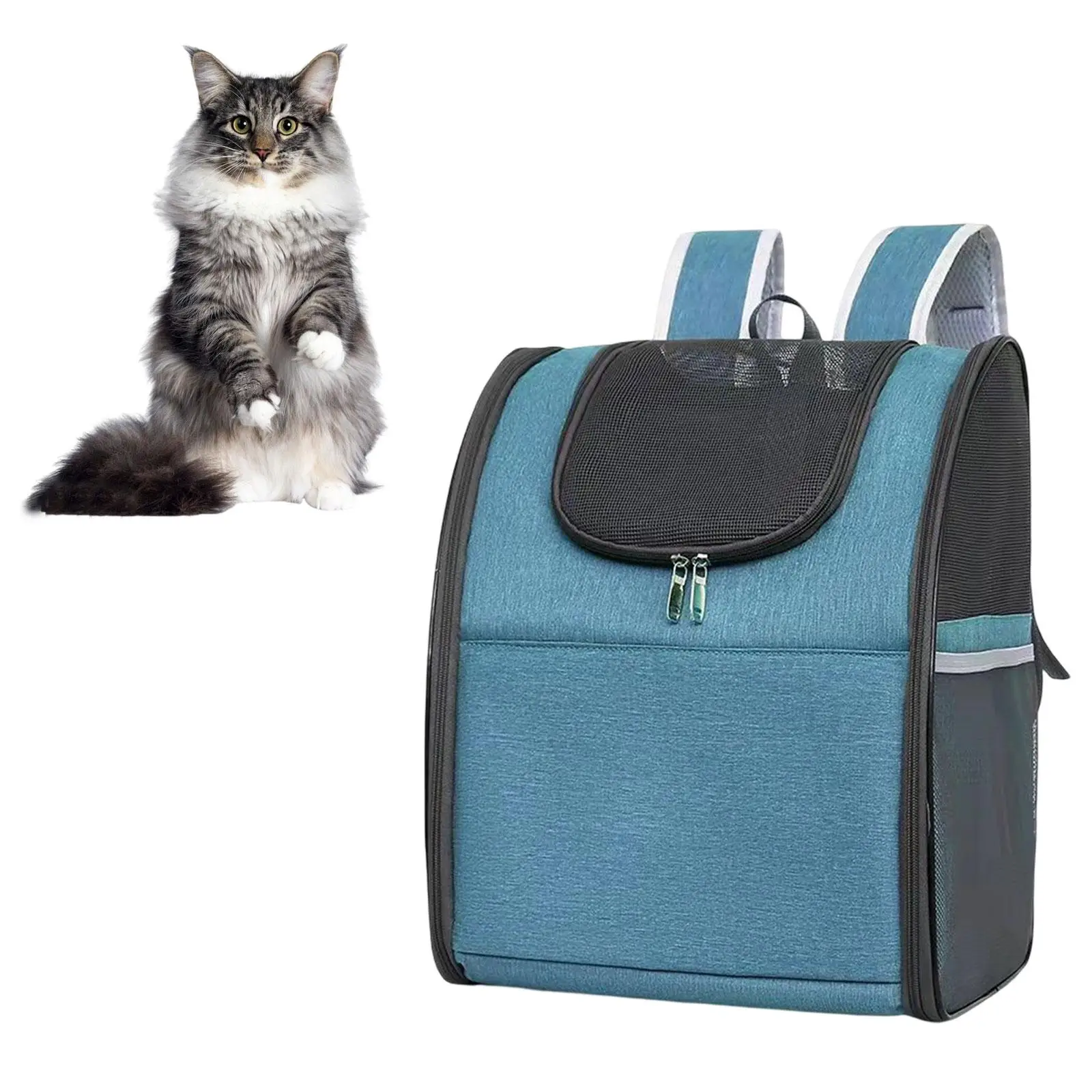Ventilate Travel Bag for Small Dogs Cats Cat Carrier Backpacks Breathable Pet Carrier Backpack for Rabbits Kittens Puppy Camping