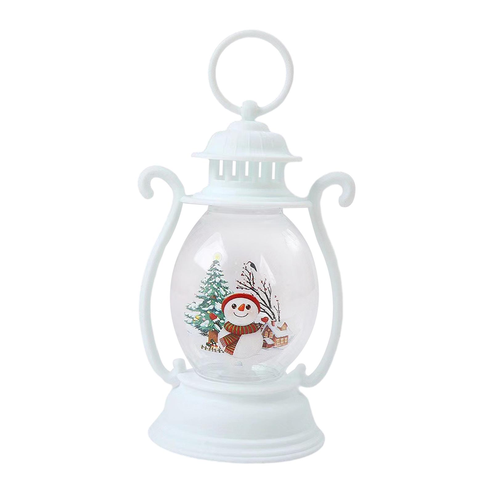 Description Picture 3 of itemMini Christmas Lantern LED Nightlight Children Birthday Gift Battery Operated Night Lamp for Table Desktop Fireplace Home Decor