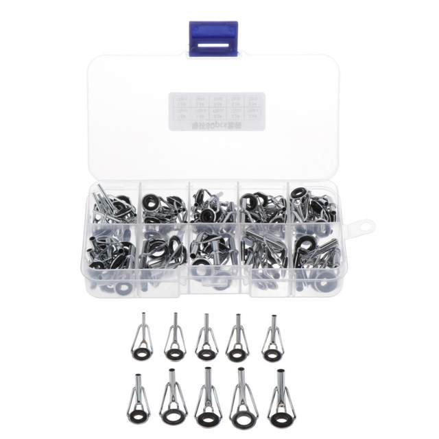 Rod Tip Repair Kit Fishing Rod  Stainless Steel   Guides Rod