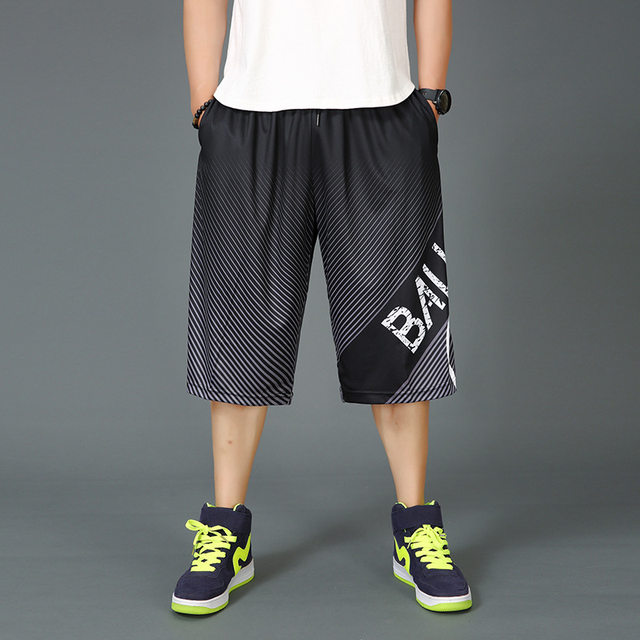 New Arrival Fashion Large Men's Basketball Summer Breathable Loose