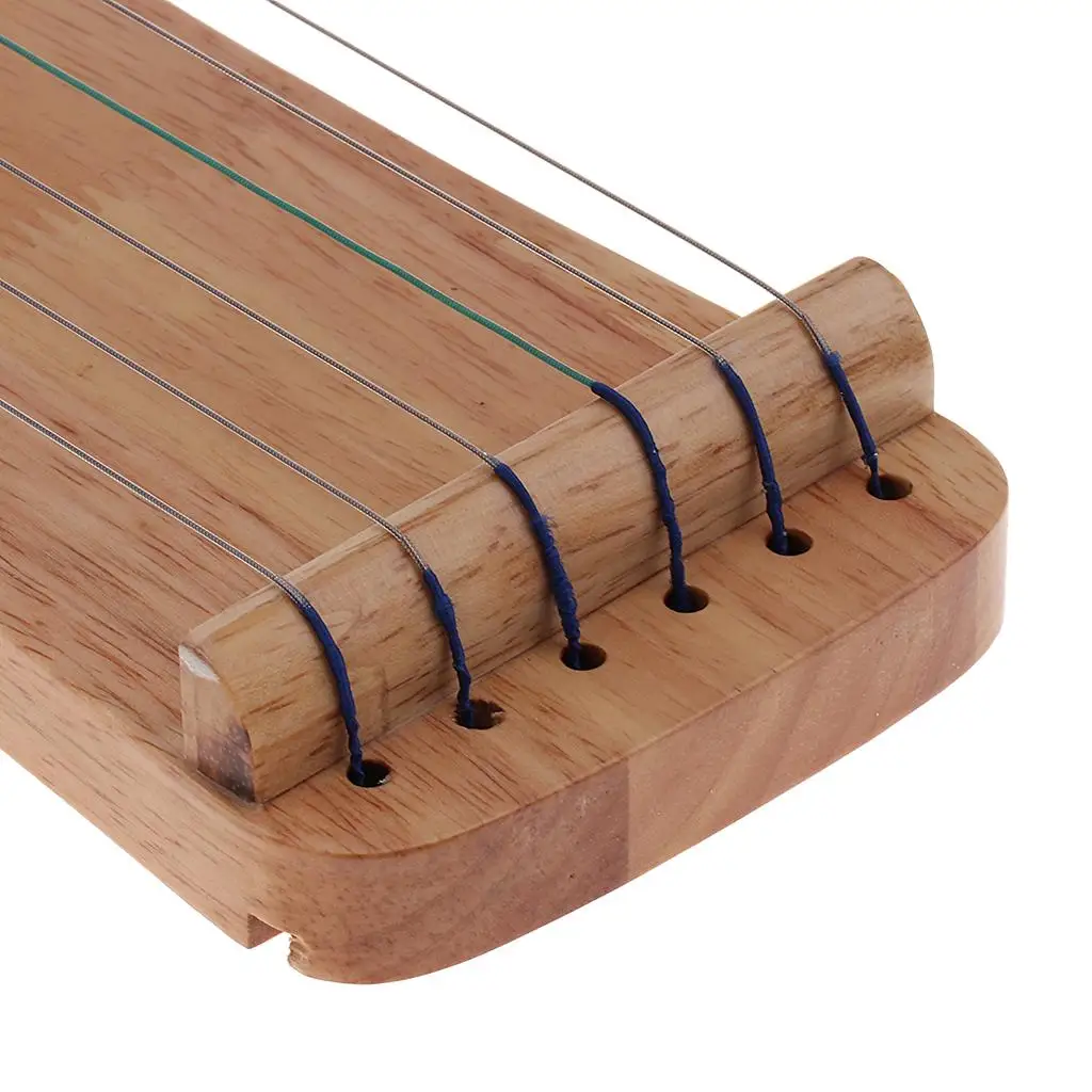 Solid Wood  Guzheng Mini Chinese Zither Hand Trainertraining