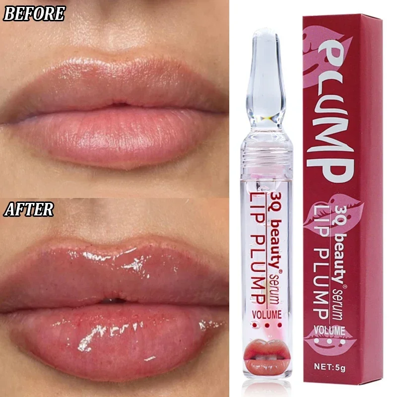 Best of Long Lasting Lip Plumper Serum Instant Volumising Lip Oil Repair Lip Fine Lines Increases Elasticity Sexy Beauty Cosmetics Reviews & Tips