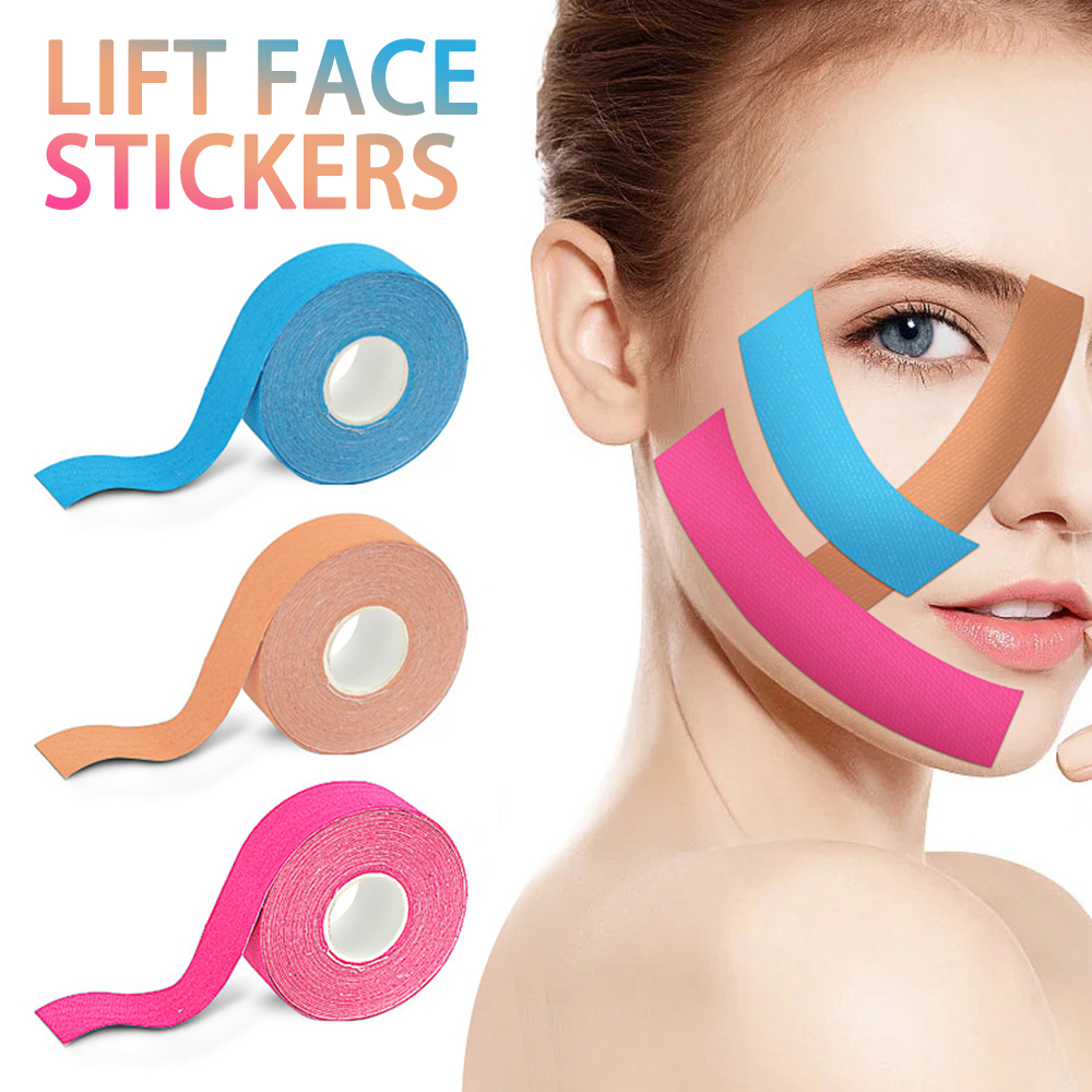 Best of 5m*2.5cm Kinesiology Tape For Face V Line Neck Eyes Lifting Wrinkle Remover Stickers Tapes Facial Skin Care Bandagem Elastica Reviews & Tips