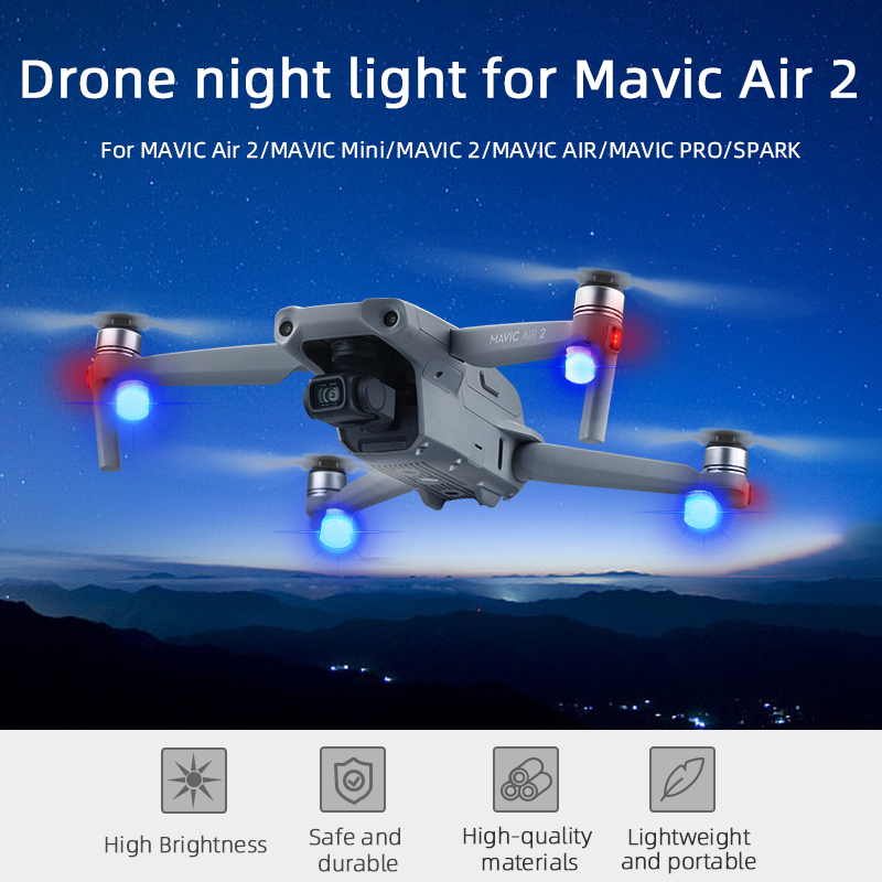 mavic air 2 night video