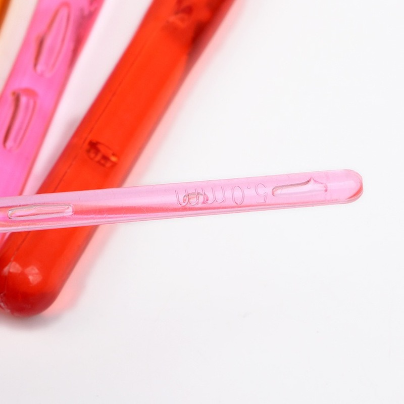 9 Stücke Kunststoff Häkelnadeln Acryl Stricknadeln Weben Häkelnadel DIY Nähwerkzeuge 3-12mm – Detail 4