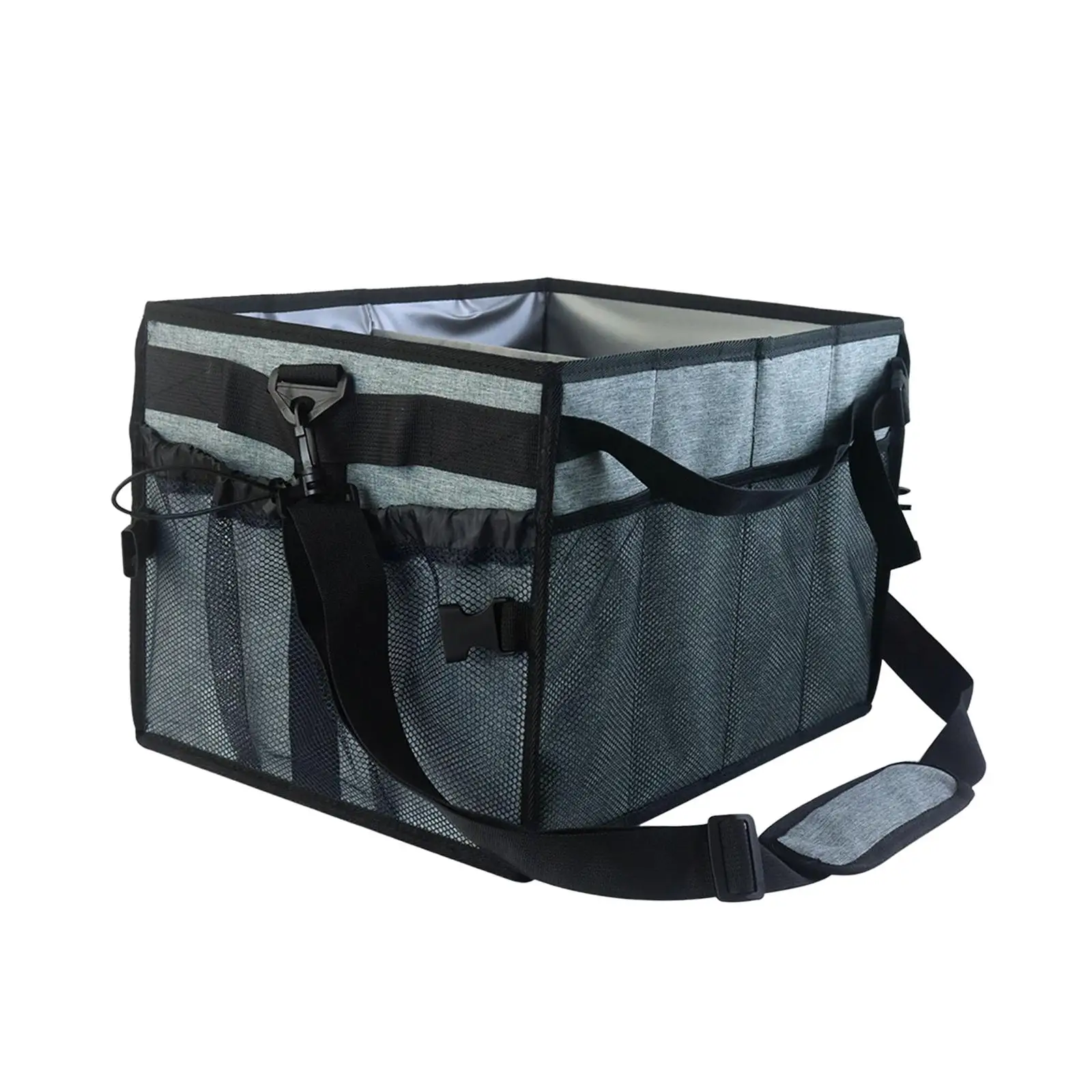 Outdoor Camping Storage Bag Waterproof with Handle Seasoning Bottle Holder Grill Tool Carrying Bag for Outdoor Backpacking Trip