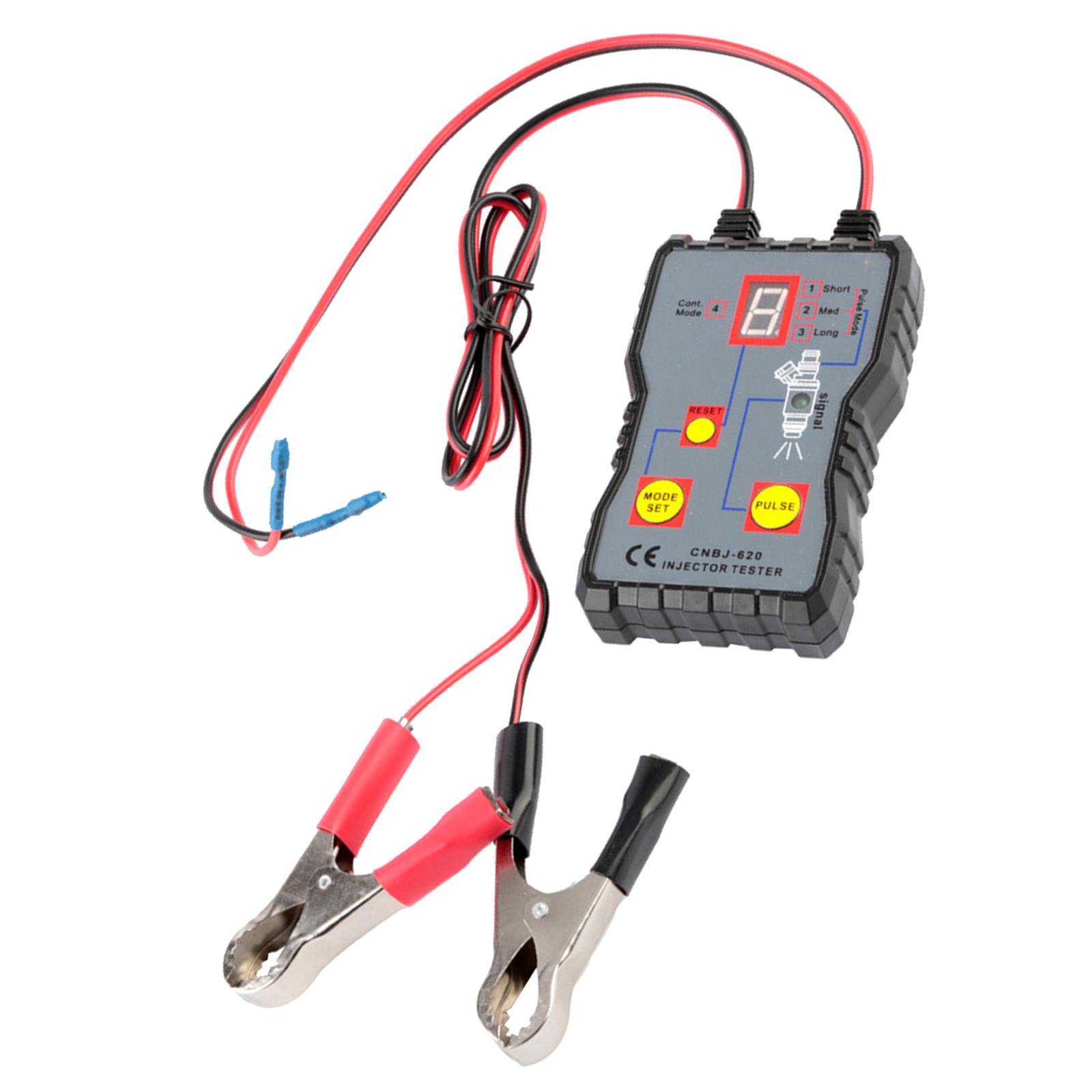 Car Fuel Injector Tester Handheld W12 DIY Kit Fit for Repairing Vehicle Car