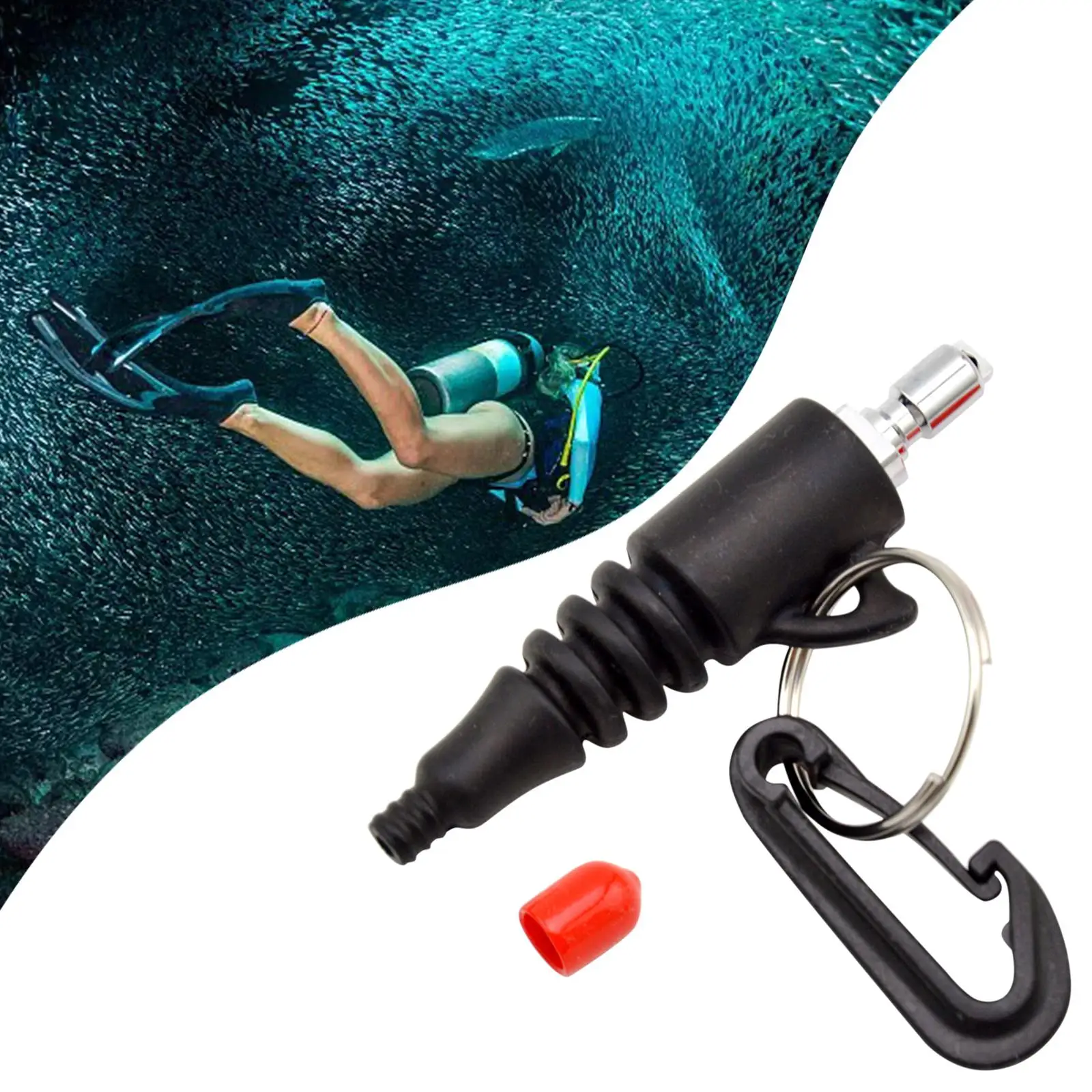 Professional Scuba Diving Air Nozzle for BCD Inflator Hose Snorkeling Boating