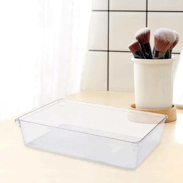 8pcs/set Home Drawer Organizador Caja Bandejas Almacenamiento Taquilla  Almacenamiento Cocina Baño Armario Joyería Maquillaje Escritorio Caja  Organización