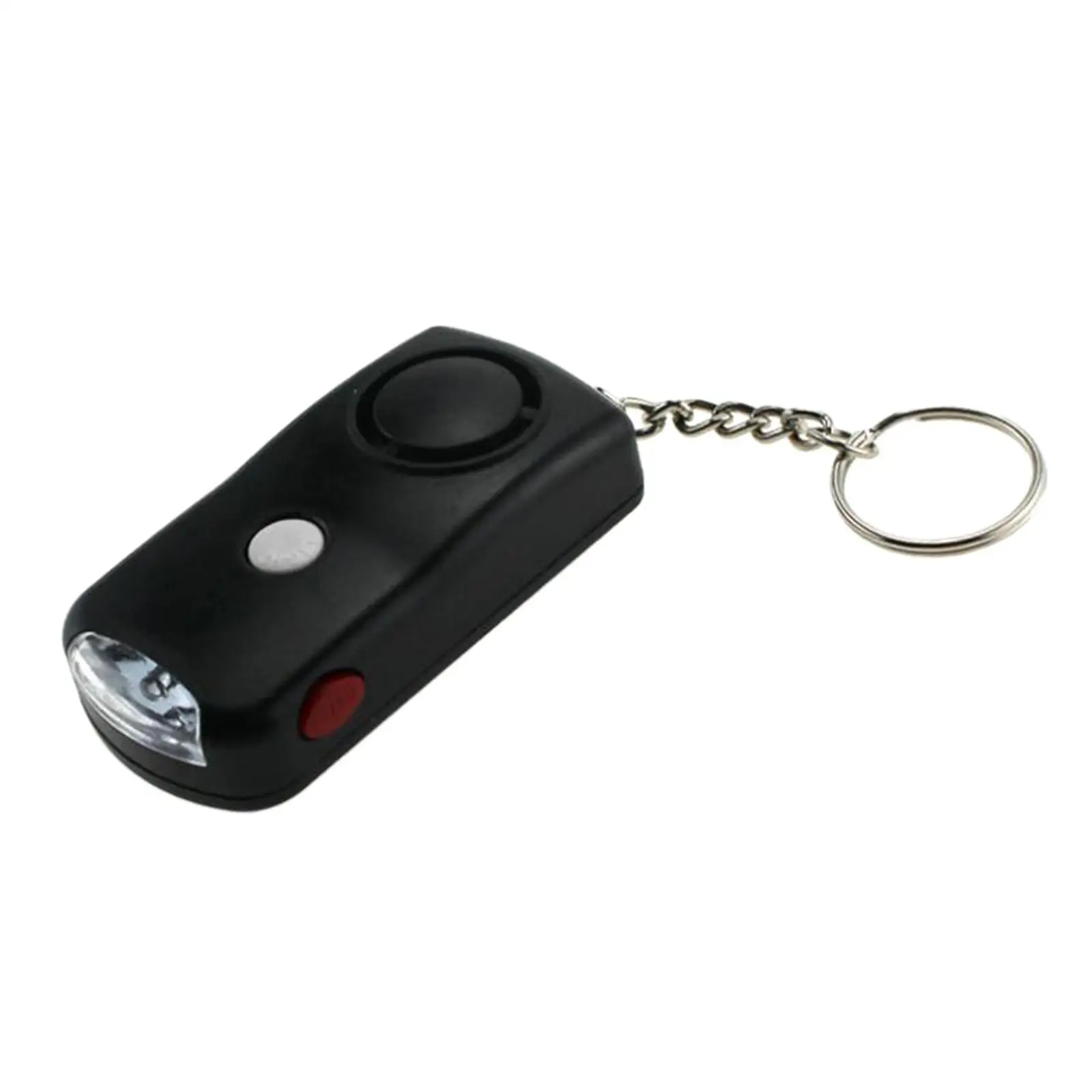 Personal Alarm Keychain Keychain Alarm Security Personal Protection Device with LED Light for Women Men Emergency LED Flashlight