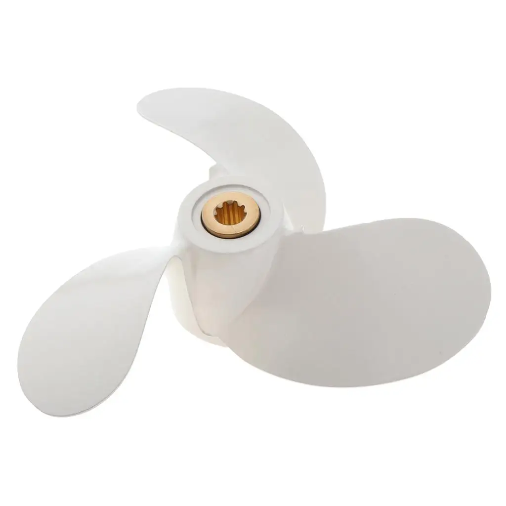 Marine Propeller 2.5 HP 115mm White for 7 1/4 x 6 BS