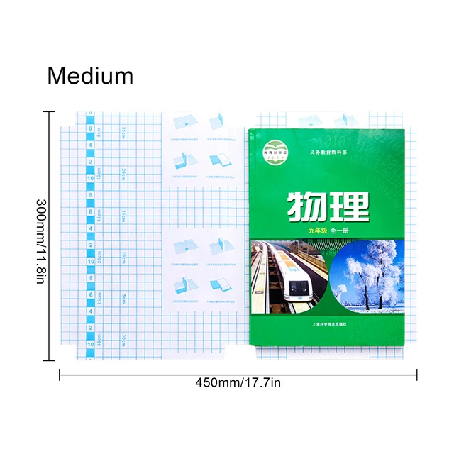 Imperméables en plastique clair Couverture de livre gaufré auto-adhésif de  protection transparent en PVC de couverture de livre - Chine L'adhésif  autocollant, PVC
