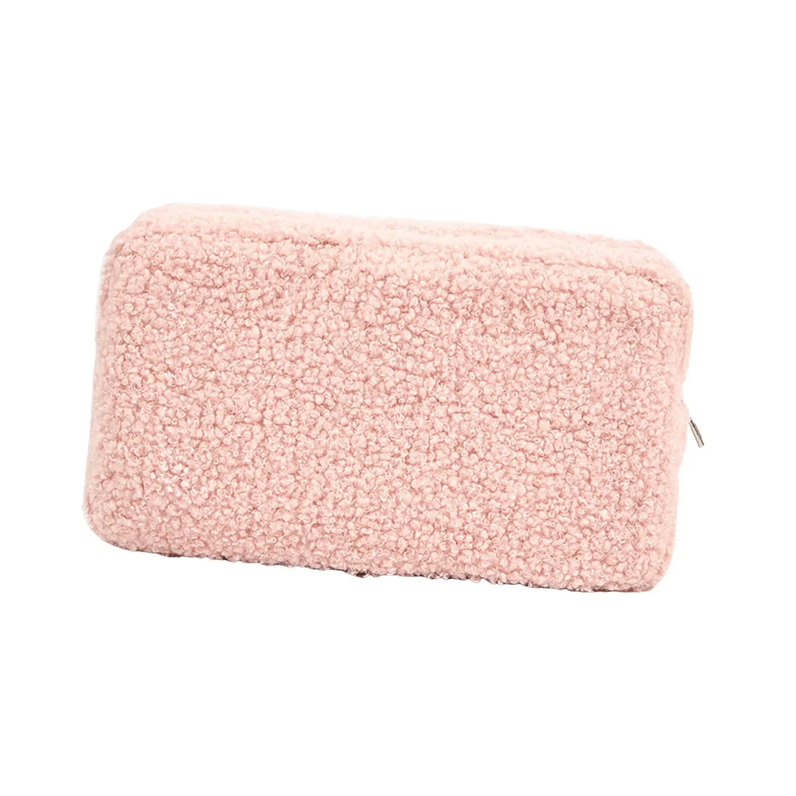 Cosmetic Storage Bag Plush Fabric Multifunctional Durable Cosmetic Pouch for Toiletries Cosmetics Traveling Business Trip Girls