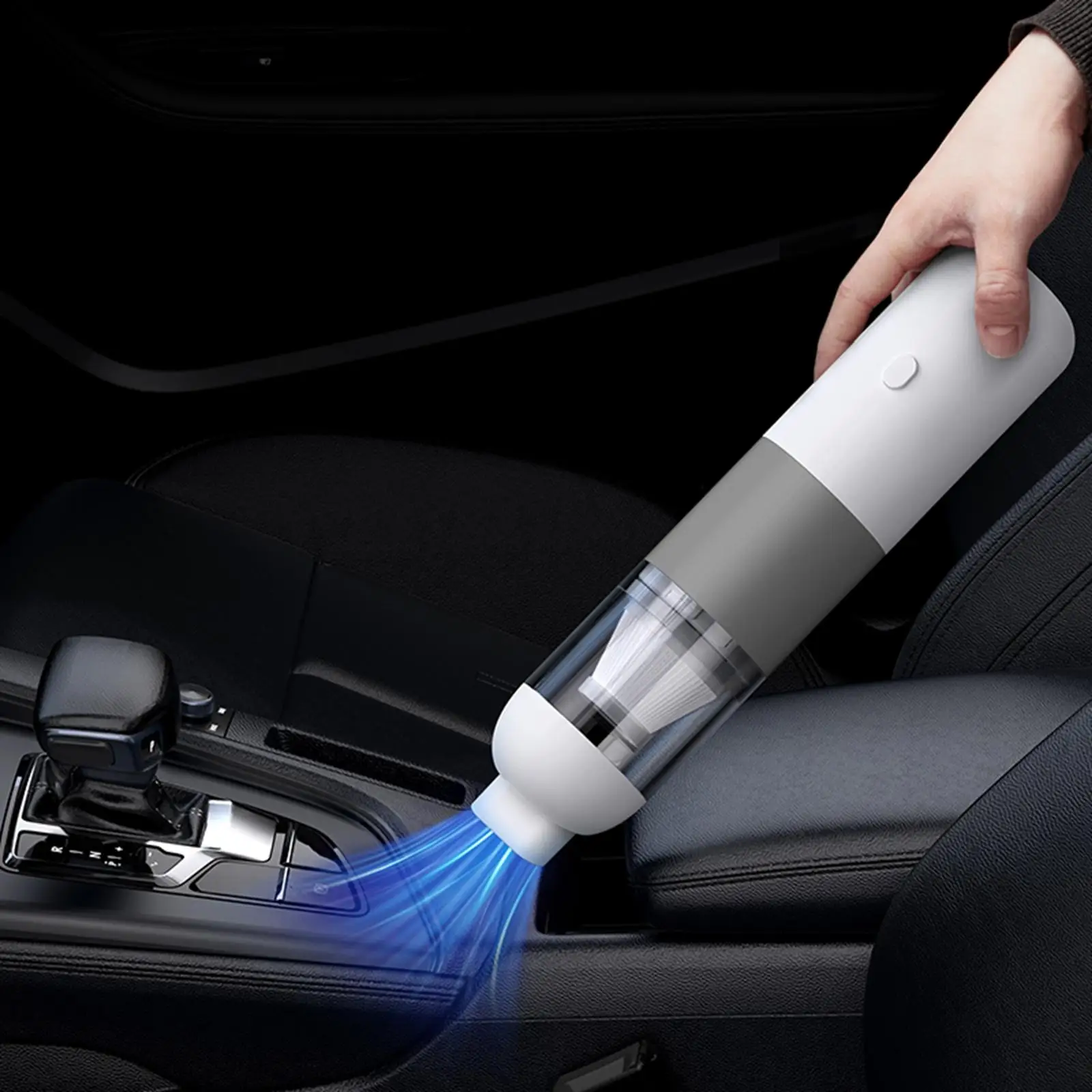 Cordless Mini Car Vacuum Cleaner Fits for Car Charge