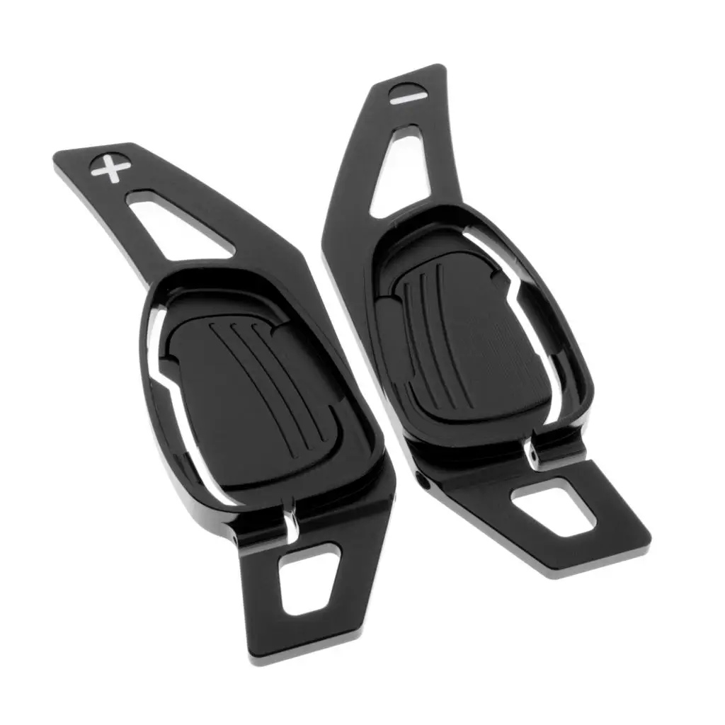 2Pcs Aluminum Steering Wheel Dull  Paddle er Extension  /S6/S8//, 