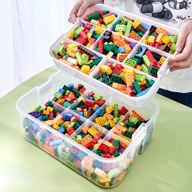 Stackable Toys Organizer Storage Case Compatible For Lego, 54% OFF
