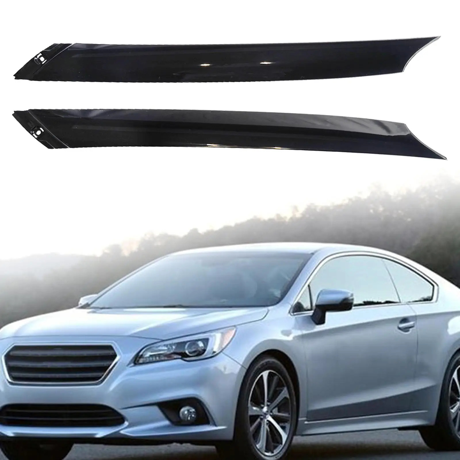86170-2V000 Windshield Pillar Trim Trims Accessories Easy to Install Outer Trim Pillar Right & Left for Hyundai Veloster