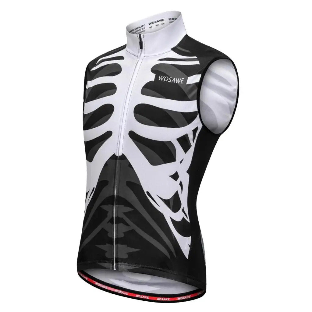 High Visibility Cycling Running  Sleeveless Breathable Jersey & 