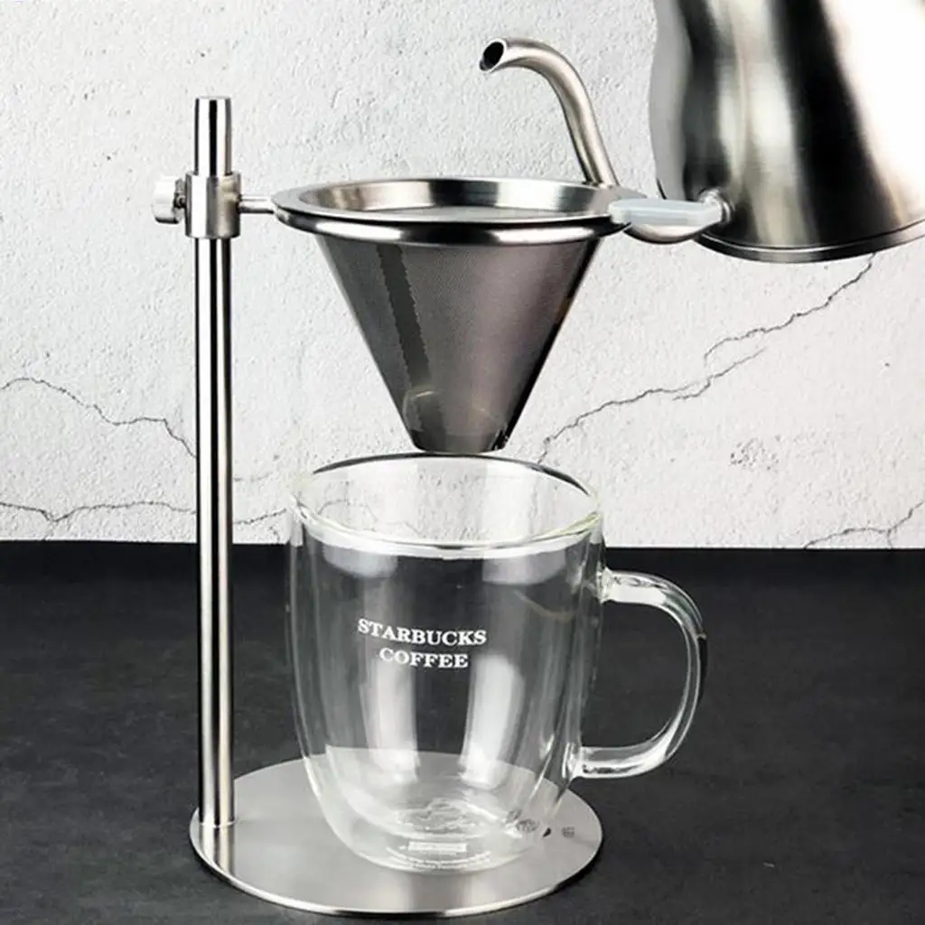 Coffee Filters Holder Stainless Steel  Coffee Drip Holder Stand