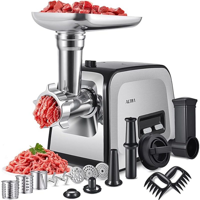 Title 1, Meat Grinder, Sausage Stuffer, [2800W Max] Elec...