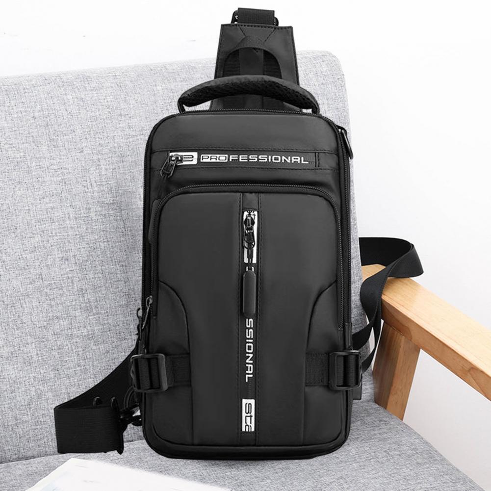 Title 34, Brusttasche mit USB-Ladeanschluss, Outdoor-Kreu...