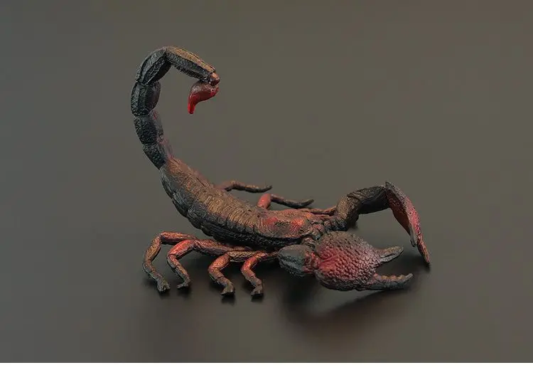 Твердая имитация насекомых модель животного Императорский Скорпион  артропода когнитивный подарок орнамент | AliExpress