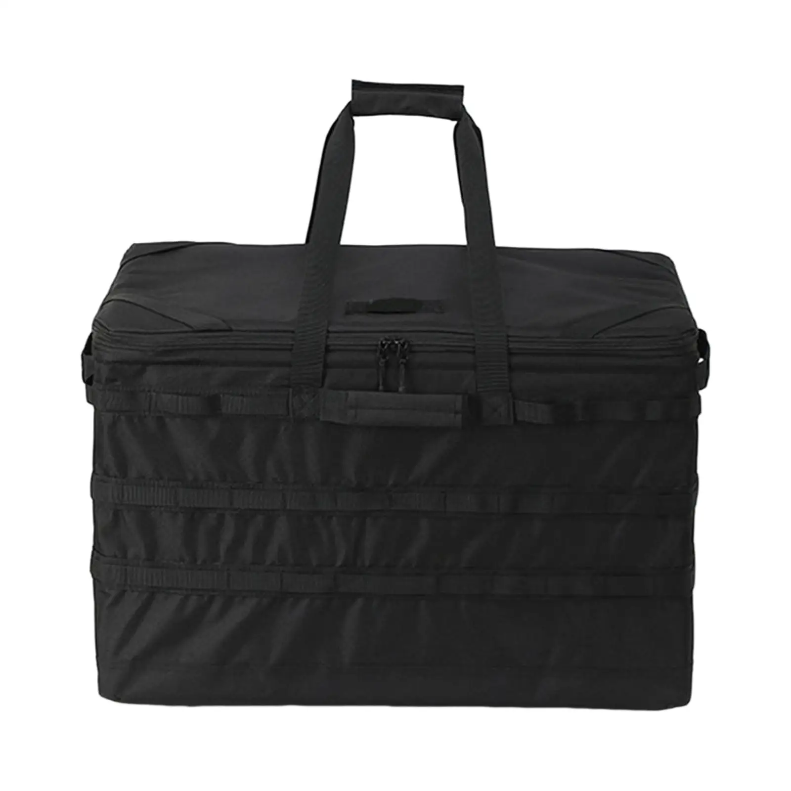 Camping Storage Bag Large Capacity with Dividers with Handles Utility Tote