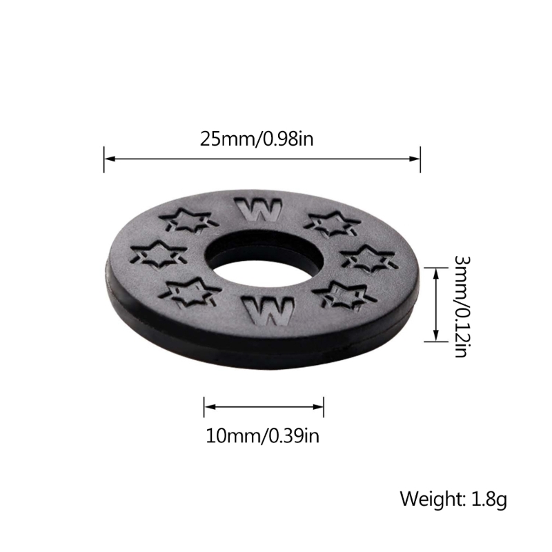 10 Teile/paket Gummi Gitarrengurt Blöcke Gitarre Protector Gitarre Strap Locks Silikon Strap Locks Gitarre Teile Zubehör – Detail 6