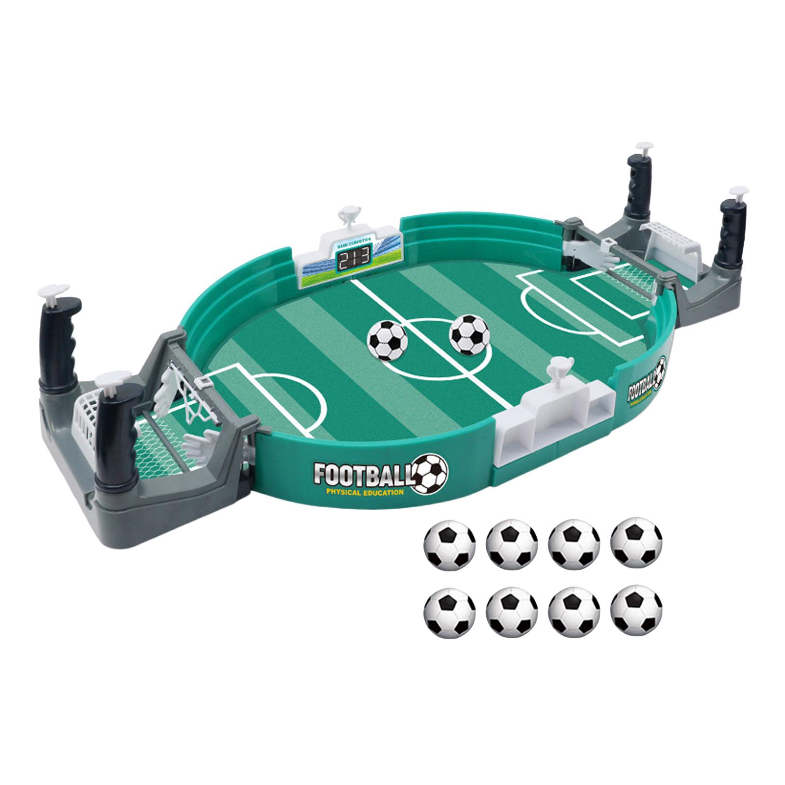 Tabletop Ball Soccer Toys Sport Board Game Hand Eye Coordination for Family Game Entertainment Kids Adults Two players