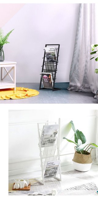 Storage Holder Basket Standing Books Ornament Magazine Rack Floor Stand for  Vinyl Records Newspapers Album Towel Bedroom - AliExpress