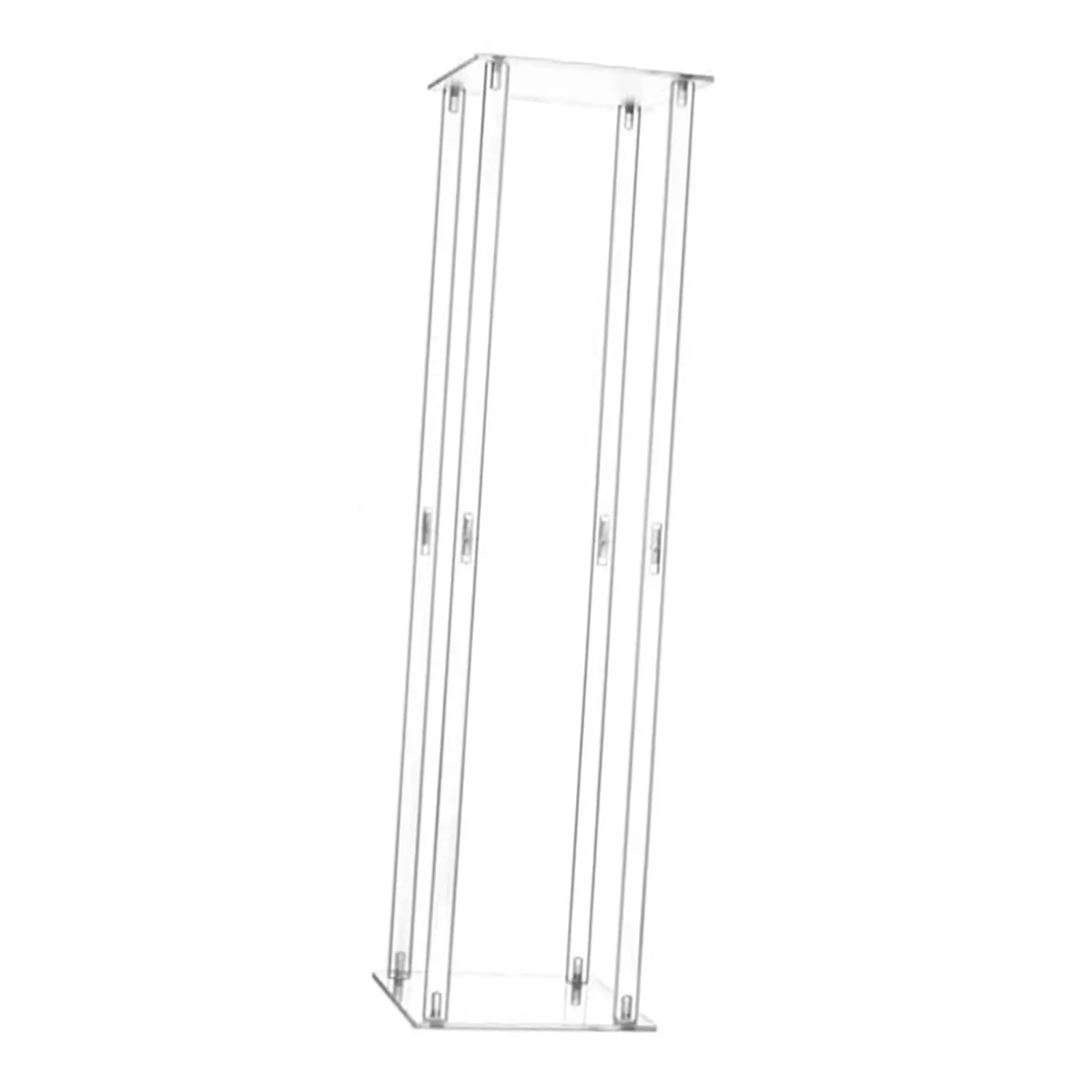 Clear Flower Stand for Wedding Centerpiece Floral Vases Flower Display Rack for Dining Table Bridal Shower Party Decor