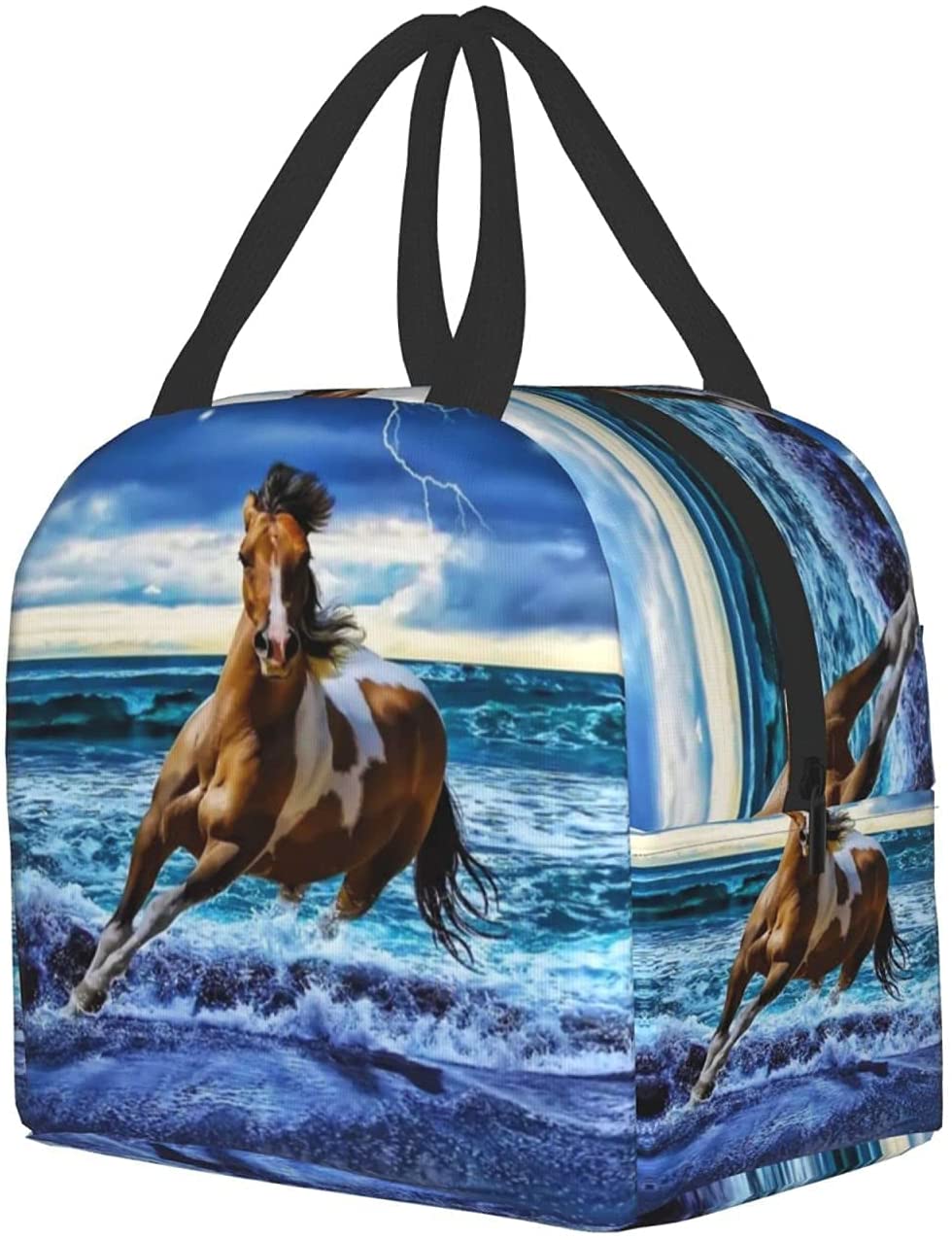 Running Horse Lunch Bag para homens e