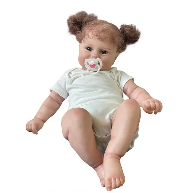 Poupée Renaissance 50cm bebe poupée réaliste renaître bébé garçon poupée  réaliste silicone doux toucher adorable vrai né taille bébé câlin poids  bébé