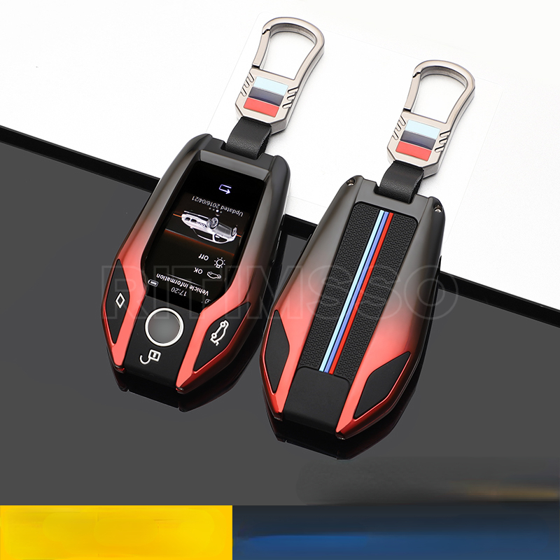 Copertura Della Cassa Chiave dell'automobile Sacchetto Chiave Per Bmw 1 3 5 7 Serie X1 X3 X5 X6 X7 F30 G20 F34 f31 G30 G01 F15 G05 I3 M4 Accessori Auto-Styling - Sda15562abb414b288f233eb10371e47bH
