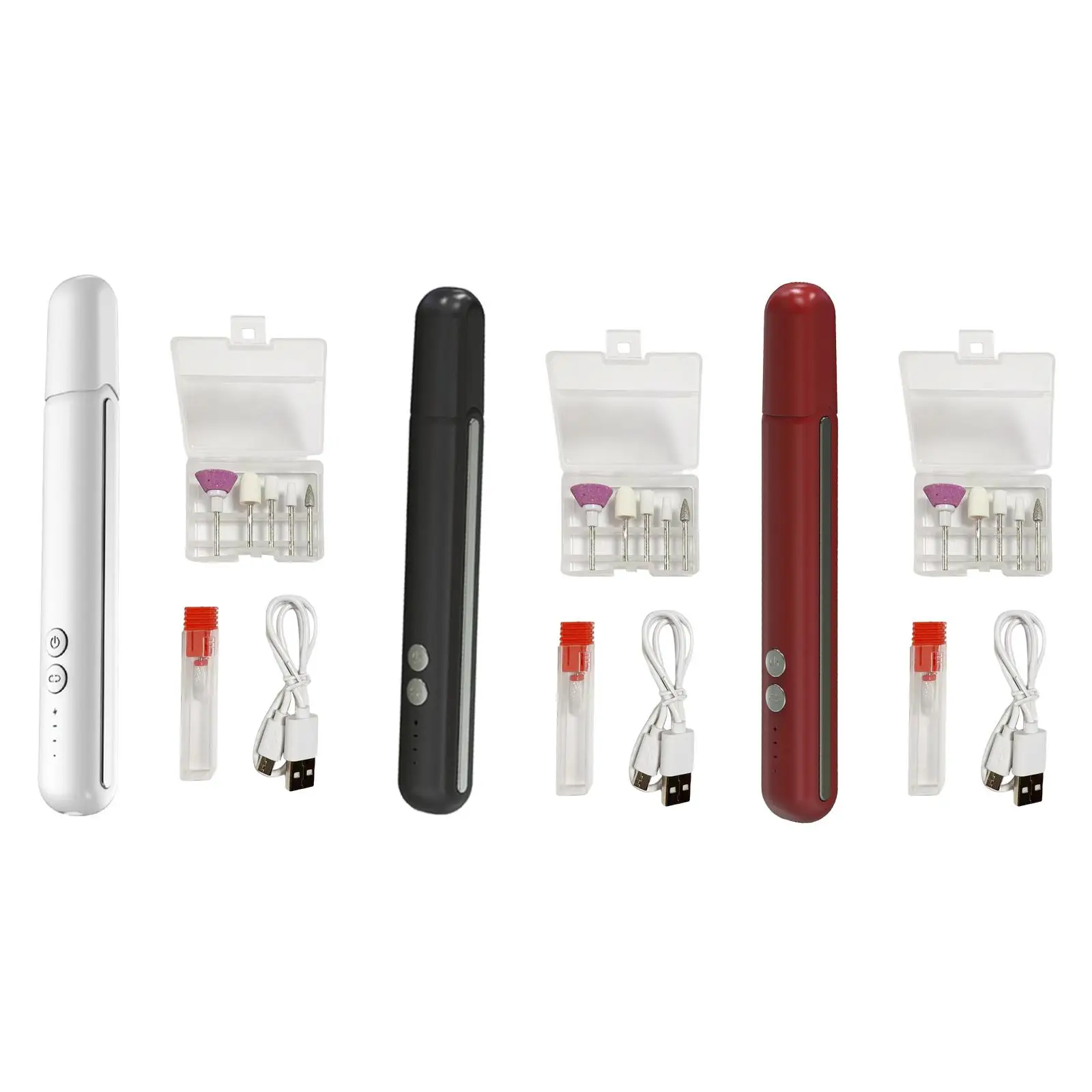 Manicure Pedicure Kit Polishing Milling Electric Nail File Machine