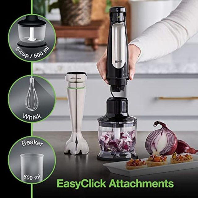 Hand Blender Braun 4193-mq3137 Sauce + 750 W White Kitchen Appliances  Cooking Household Equipment - Blenders - AliExpress