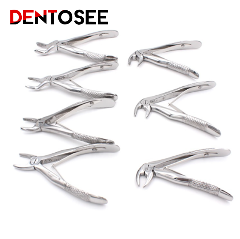 Best of Dental Forceps Tooth Extraction Forcep Pliers Kit 7pcs For Child&10pcs For Adult Stainless Steel Orthodontic Dental Tools Reviews & Tips - Image 3