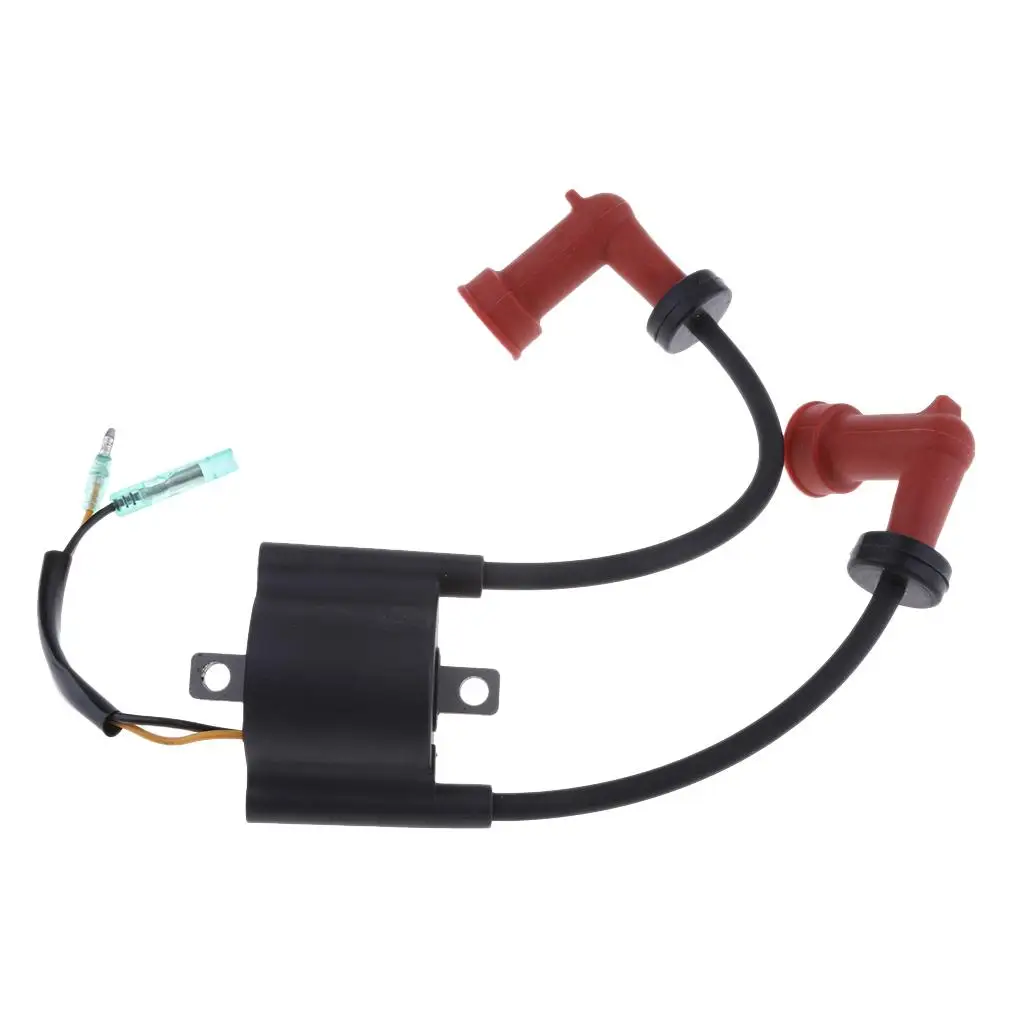 Motorcycle Ignition Coil Assy For  2 Stroke 15 HP 6B4 Outboard Engine