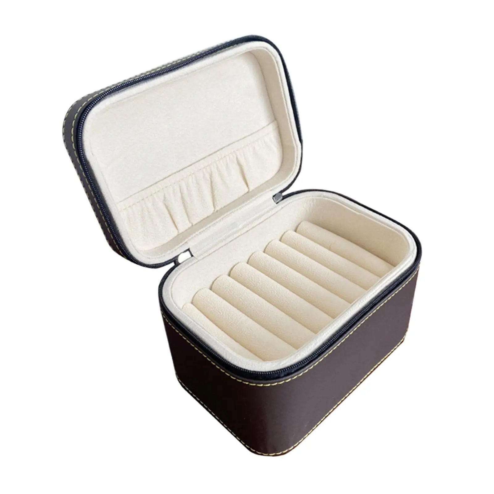 Portable 7 Slots Bangle Box Presentation Box Display Case Bracelet case for Anniversary